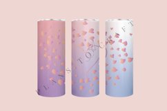 bundle 6 pink valentine skinny tumbler sublimation design for 20oz and 30oz skinny tumbler sublimation wrap