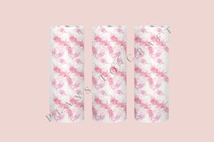 bundle 6 pink valentine skinny tumbler sublimation design for 20oz and 30oz skinny tumbler sublimation wrap