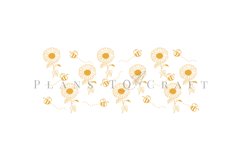 bundle 6 spring flower coffee mug sublimation wrap glass mug wrap svg presized for 11oz and 15oz glass ready to cut and sublimation files