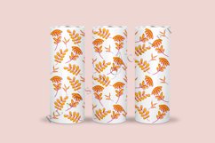 bundle 6 spring flower floral skinny tumbler sublimation design for 20oz and 30oz skinny tumbler sublimation wrap