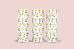 bundle 6 spring flower skinny tumbler sublimation design for 20oz and 30oz skinny tumbler sublimation wrap