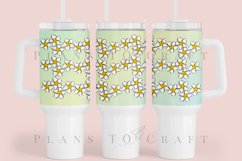 bundle 6 summer 40oz tumbler sublimation full wrap high resolution transparant background