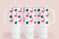 bundle 6 summer 40oz tumbler sublimation full wrap high resolution transparant background