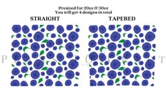 bundle 6 summer fruit pattern skinny tumbler sublimation design for 20oz and 30oz skinny tumbler sublimation wrap