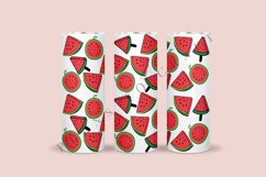 bundle 6 summer fruit pattern skinny tumbler sublimation design for 20oz and 30oz skinny tumbler sublimation wrap