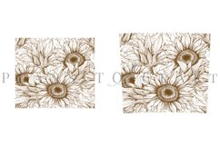 bundle 6 sunflower skinny tumbler sublimation design for 20oz and 30oz skinny tumbler sublimation wrap