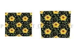 bundle 6 sunflower skinny tumbler sublimation design for 20oz and 30oz skinny tumbler sublimation wrap