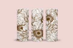bundle 6 sunflower skinny tumbler sublimation design for 20oz and 30oz skinny tumbler sublimation wrap