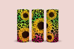 bundle 6 sunflower skinny tumbler sublimation design for 20oz and 30oz skinny tumbler sublimation wrap