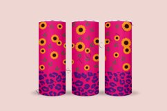 bundle 6 sunflower skinny tumbler sublimation design for 20oz and 30oz skinny tumbler sublimation wrap