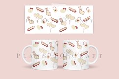 bundle 6 valentine heart love coffee glass wrap svg glass mug svg presized for 11oz and 15oz glass ready to cut and sublimation files