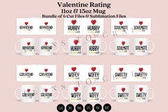 bundle 6 valentine rating couple coffee glass wrap svg glass mug svg presized for 11oz and 15oz glass ready to cut and sublimation files