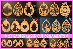 HUGE Easter Laser Cut Bundle I Easter SVG Bundle for Laser Product Image 5