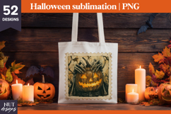 Post Stamp Halloween Bundle, Vintage Halloween sublimation Product Image 7