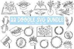 22 Education Line Art Cut Files Product Image 1