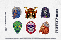 Toxic Nightmares and Sugar Skull Spirits Rising Illustration Product Image 4