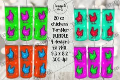 3d puff chicken sublimation tumbler, 3d inflate wrap Bundle Product Image 10