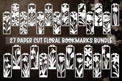 100 Bookmarks Paper cut SVG Laser cut I Cricut I Silhouette Product Image 4