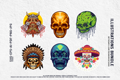 Flaming Warriors and Mystical Skulls of Darkness Product Image 3