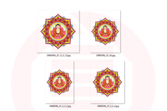 Printable Oriental decor Buddha Mandala wall art Product Image 5