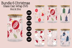 bundle christmas winter christmas bauble round ornament christmas tree libbey beer glass can wrap svg presized template for 16oz and 20oz glass