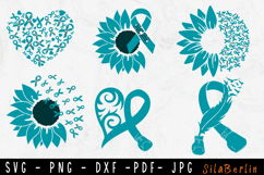Addiction Recovery Awareness Svg, Recovery Matters Svg, Teal Product Image 1