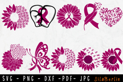 Antiphospholipid Antibody Syndrome Butterfly Ribbon SVG Product Image 1
