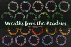 Wreaths from the Meadow - Watercolor Wreaths - 20 images Product Image 1