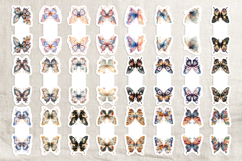 Floral butterfly magnetic bookmark bundle PNG Product Image 5