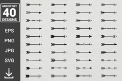 Arrow Set Cut Files Bundle Product Image 1