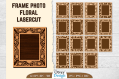 Frame Photo Floral Lasercut BUNDLES Product Image 1