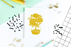 Bundle paper cut flowers / Bundle Flowers SVG File Product Image 3