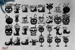 Halloween SVG bundle, Witches brew, Horror cocktail SVG Product Image 3
