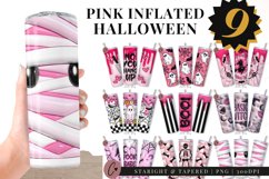 Pink 3D Inflated Halloween Tumbler Bundle Product Image 1
