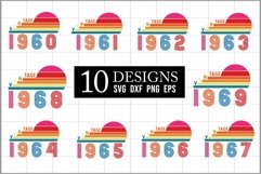 Vintage 1960s SVG Design Product Image 1