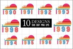 Vintage 1990s SVG Design Product Image 1