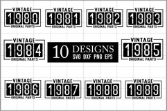 Vintage 1980s Original Parts Design Product Image 1