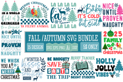 Christmas SVG Bundle | Christmas Ornaments SVG,Christmas SVG Product Image 6