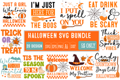 Halloween Svg Bundle,Halloween t-Shirt design Bundle Product Image 1