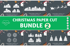 Bundle Christmas Window decal SVG / Christmas Window Display Product Image 1