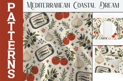Mediterranean Seamless Patterns Bundle, Folk Art Pattern Product Image 3