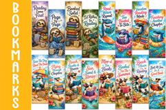 Cute Printable Bookmarks for Book Lovers, Coffee Lovers Product Image 3