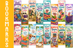Cute Printable Bookmarks for Book Lovers, Coffee Lovers Product Image 4