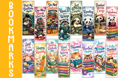 Cute Printable Bookmarks for Book Lovers, Coffee Lovers Product Image 5