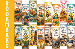 Cute Printable Bookmarks for Book Lovers, Coffee Lovers Product Image 6