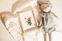 Cozy Woodland Mice Clipart BUNDLE PNG. Product Image 7