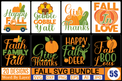Fall Mega Bundle | Autumn Big Bundle | Fall SVG PNG Bundle Product Image 6