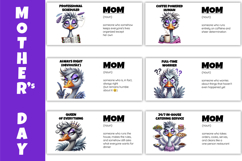 Funny Mother Day Mug Wrap, MOM Humour Mug Prints Bundle Product Image 2