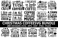 Christmas Coffee SVG Bundle - Christmas T-shirt Design Product Image 1