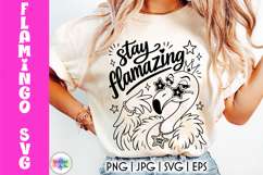 Funny Flamingo SVG Bundle, Flamazing Quotes, Sarcastic SVG Product Image 5